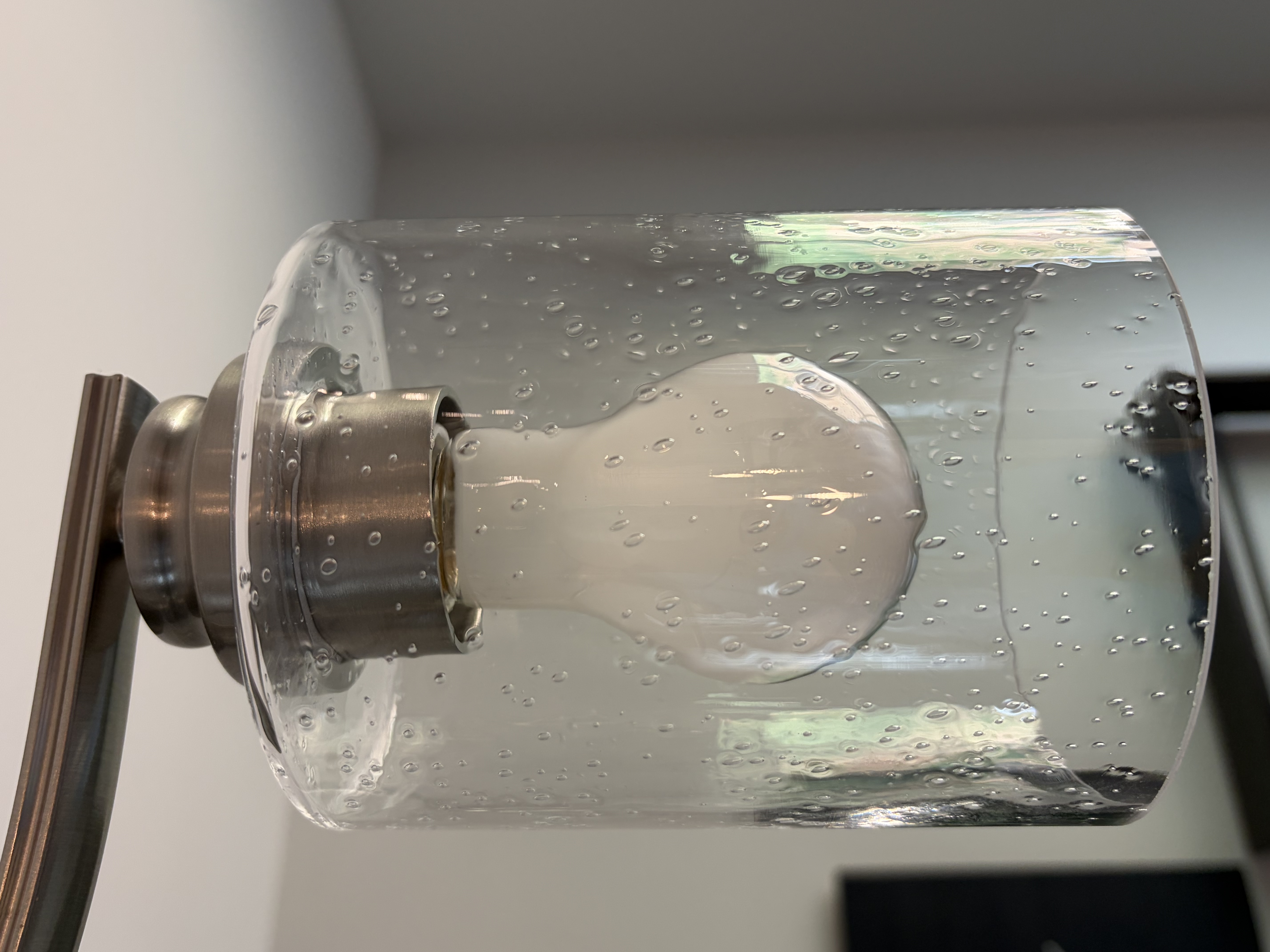 After: Light fixture detailing